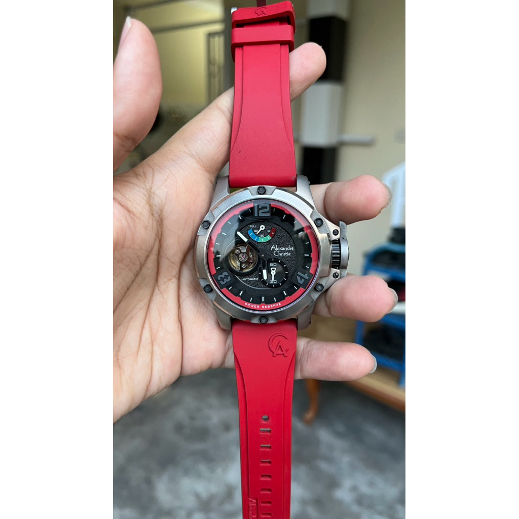 Jam Tangan Pria Alexandre Christie 6295MC Automatic Original