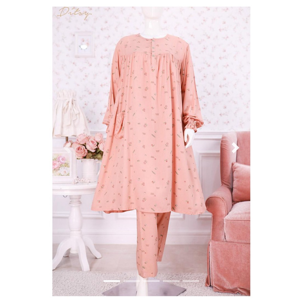 DITSY DITSY ELIEL PAJAMAS MOCCA PAJAMAS  DITSY LOVE PAJAMAS AURILA PAJAMAS  LAVINNIA PAJAMAS SPRUCE 