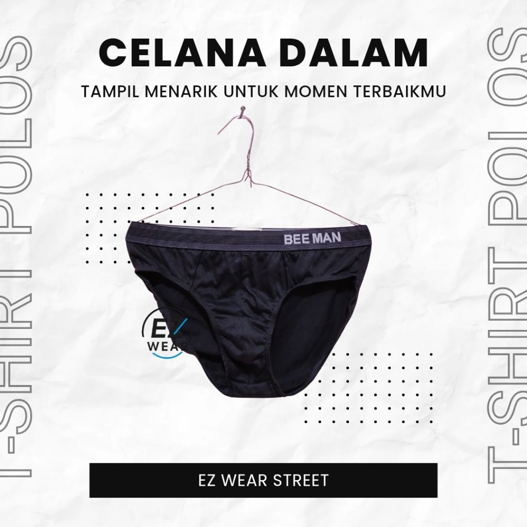 CELANA DALAM PRIA BEE MAN BOXER 013 / CD PREMIUM/ ISI 2 PCS