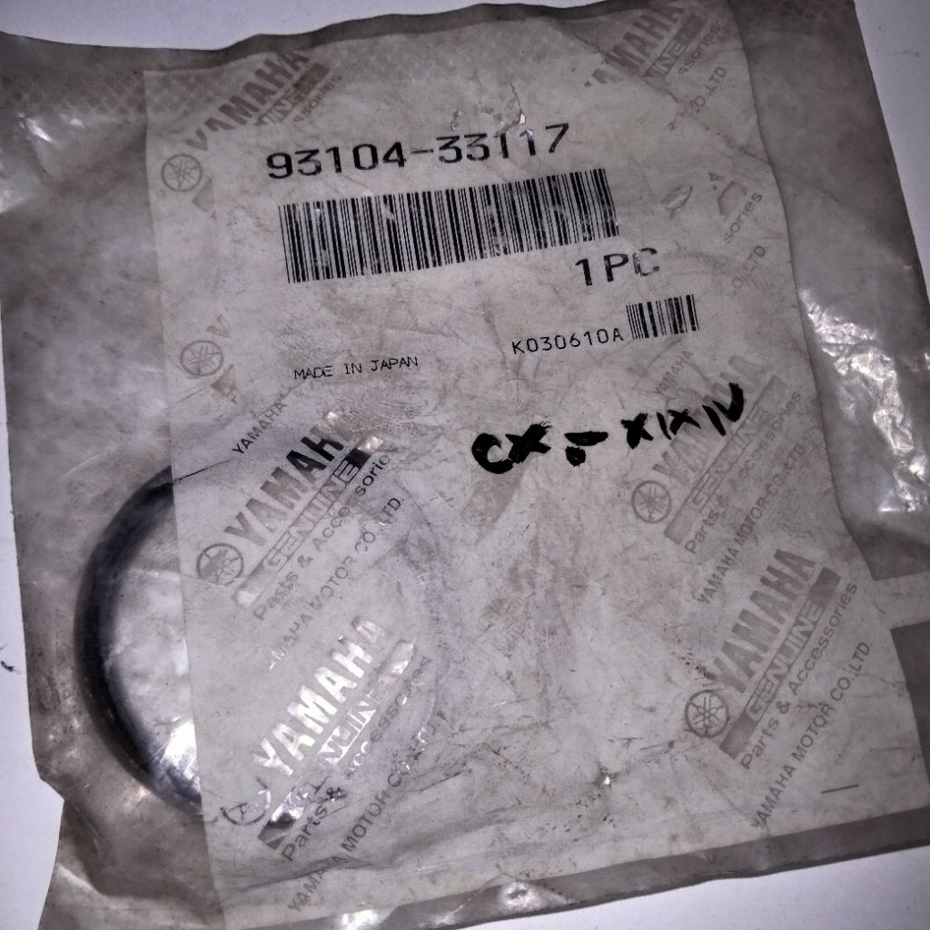 SEAL LAWAN LONCENG NOUVO 93104-33003 original yamaha