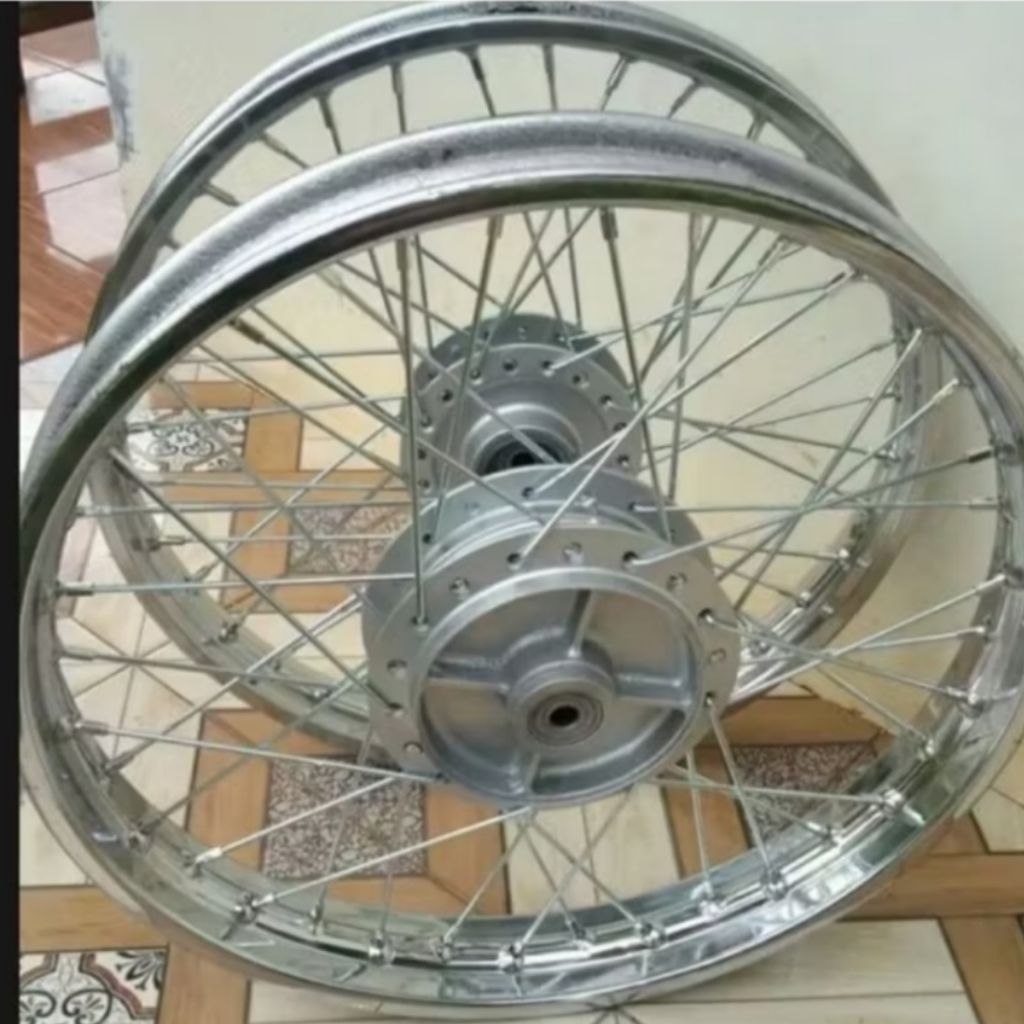velg depan belakang. Supra fit new Revo lama second original