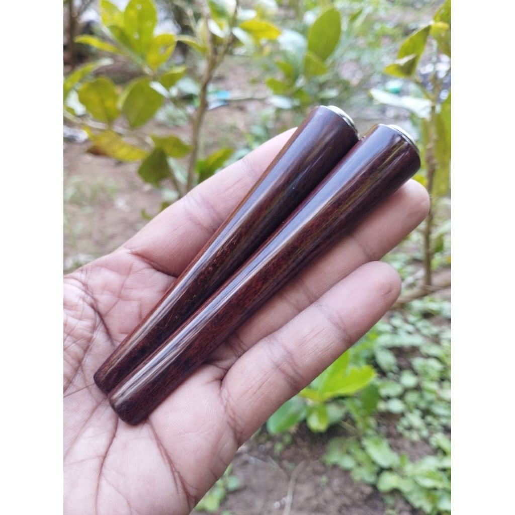 Pipa Kayu Setigi Hitam 10 cm
