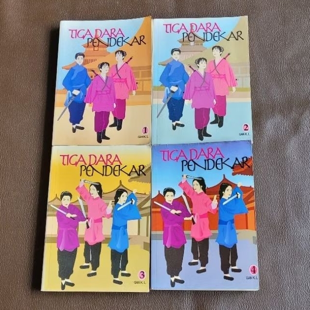 Novel Silat Tiga Dara Pendekar