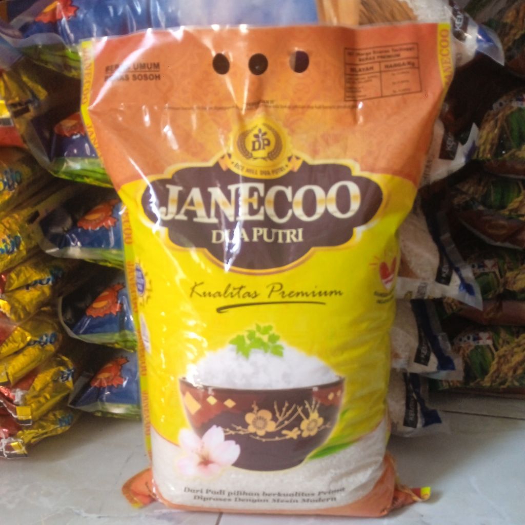 beras janeco 5kg/surabaya