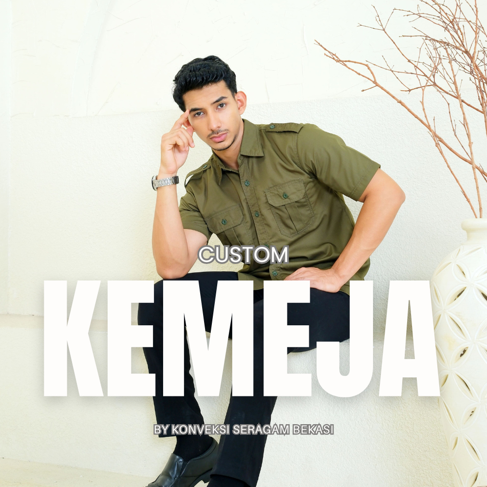 Jasa Produksi Custom Sampel Satuan Seragam Kerja / Lapangan / Outdoor Dll By Konveksi Seragam Bekasi