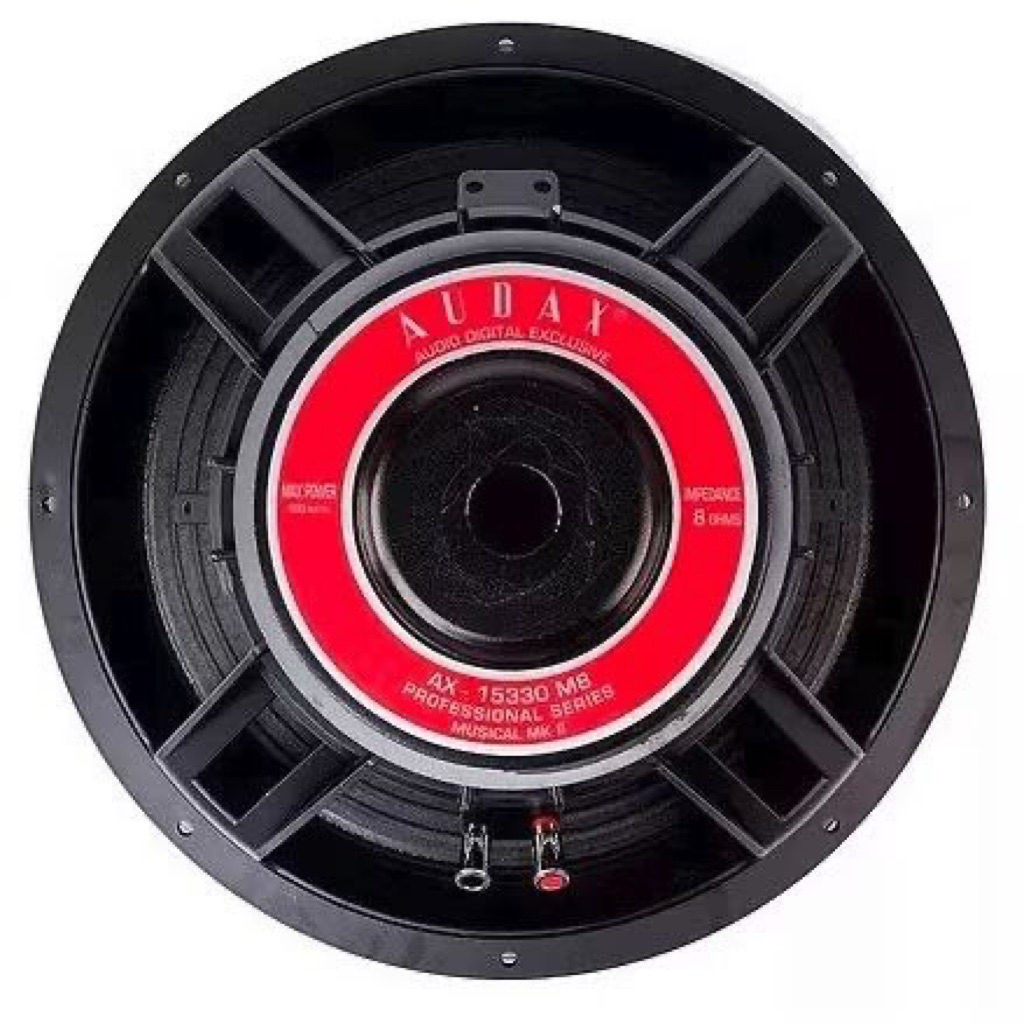 SPEAKER AUDAX AX 15330 M8 SPIKER FULL RANGE 15 INCH AUDAX 500WATT ORI