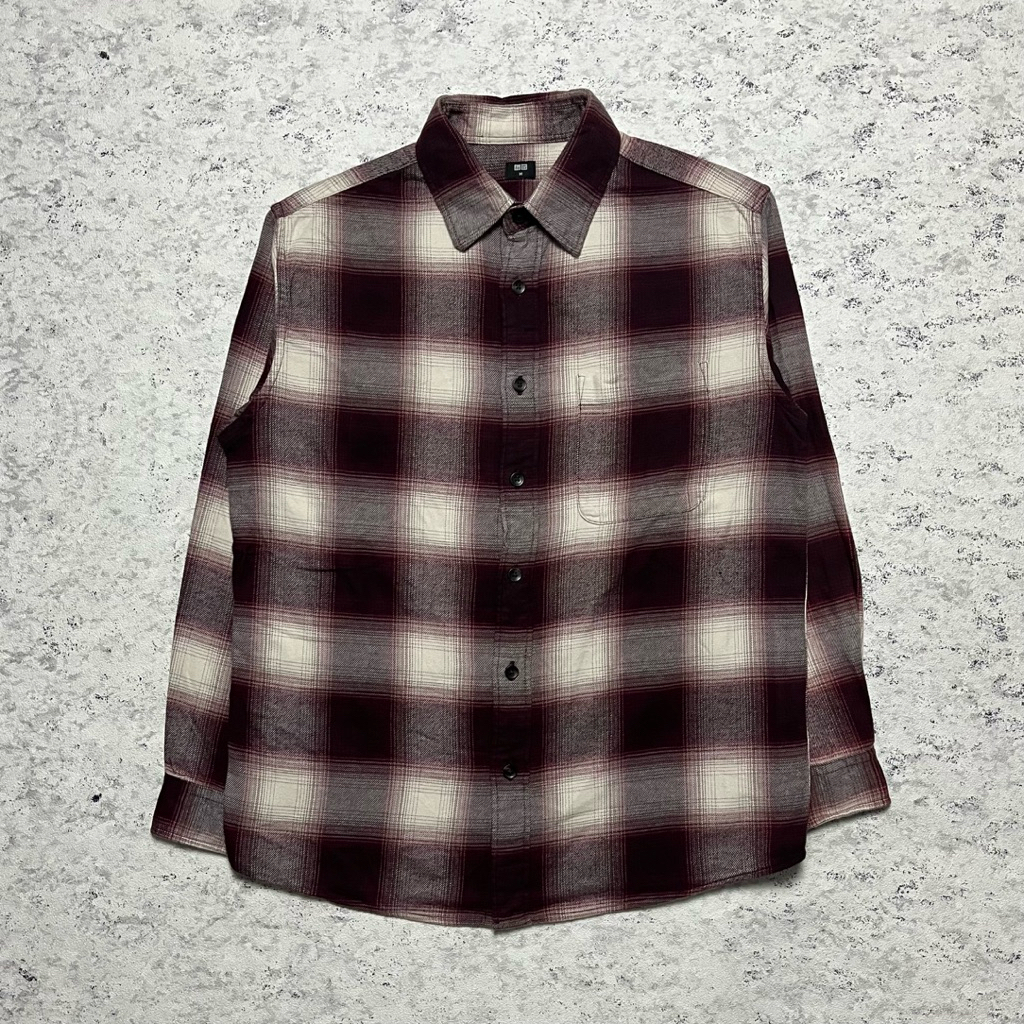 Kemeja Flanel Veterano Uniqlo Veterano Flannel Shirt