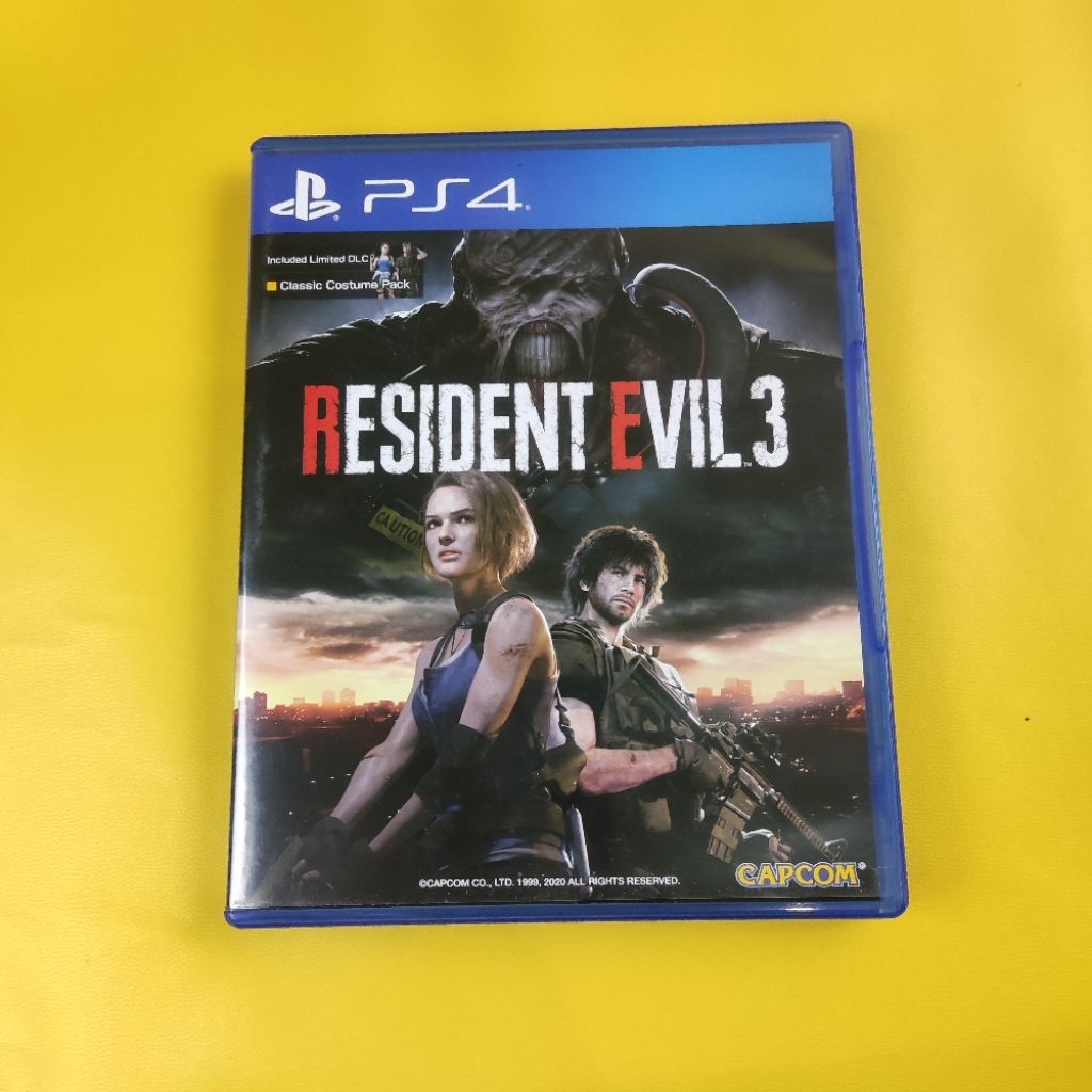 PS4 Resident Evil 3 BD Kaset Game PS 4 PlayStation