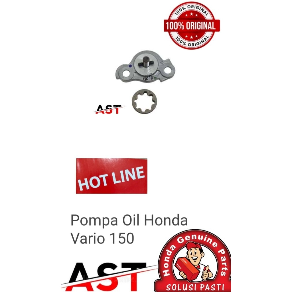 15010kwn900 POMPA OLI VARIO125 VARIO150 ORIGINAL AHM