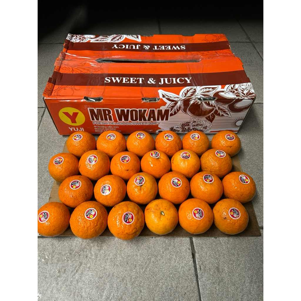 Jeruk Wokam Yuji 1 Dus (9KG) Fresh Import