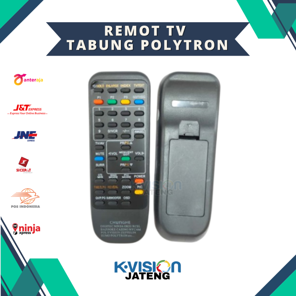REMOTE TV POLYTRON/MINIMAX TV TABUNG TERMURAH