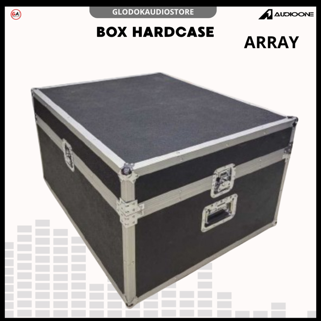 Hardcase Box Array Tempat Sound System Tahan Lama Triplek 9mm Berkualitas BIsa Muat 2 Array - GA