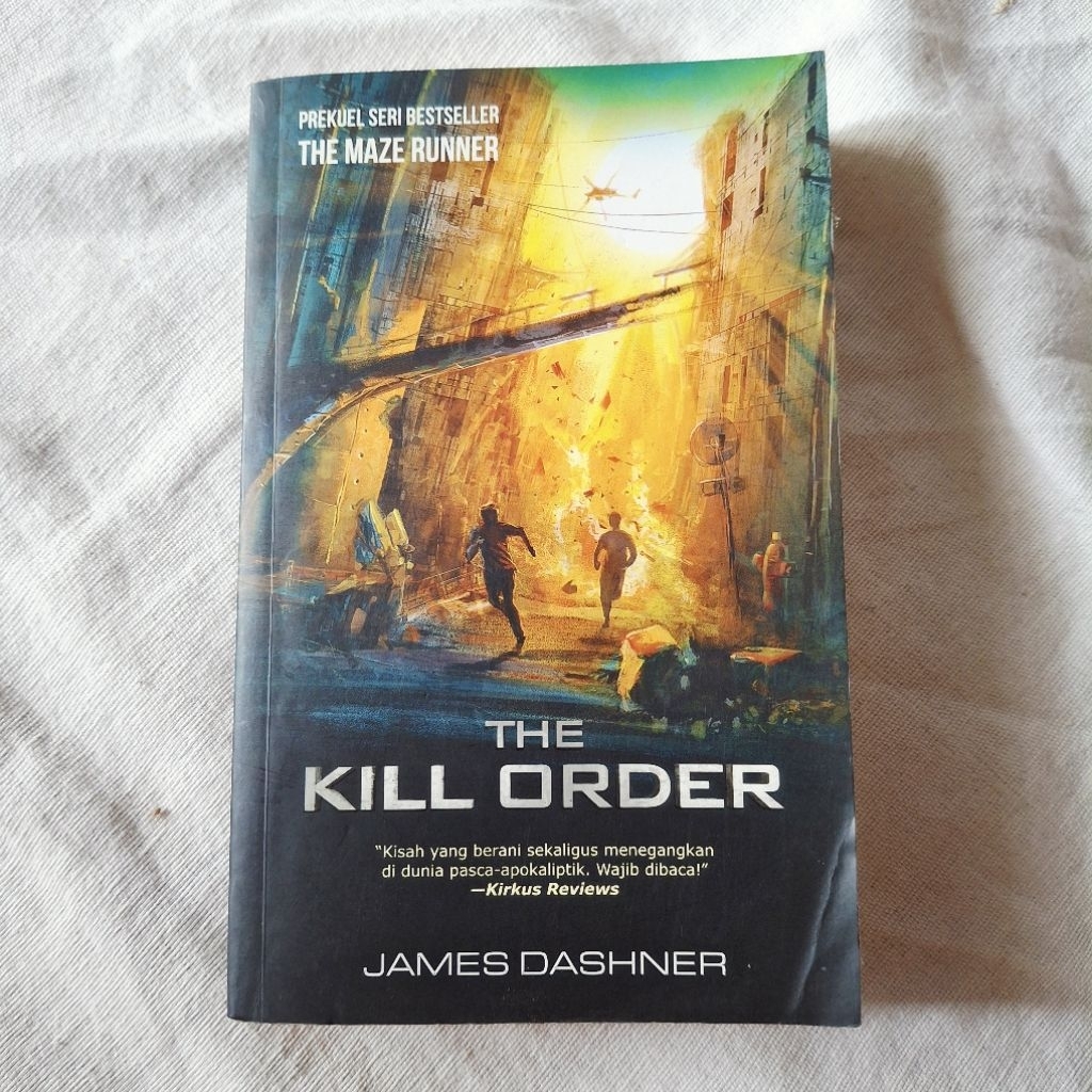 Buku Novel The Maze Runner Kill Order - James Dashner PRELOVED ORIGINAL
