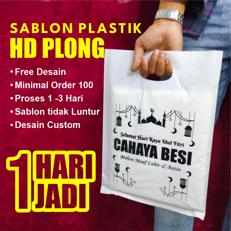 Hd Plong FREE DESIGN, Plastik Murah, Plastik Custom, Plastik COD, Plastik HD Plong, Plastik Murah