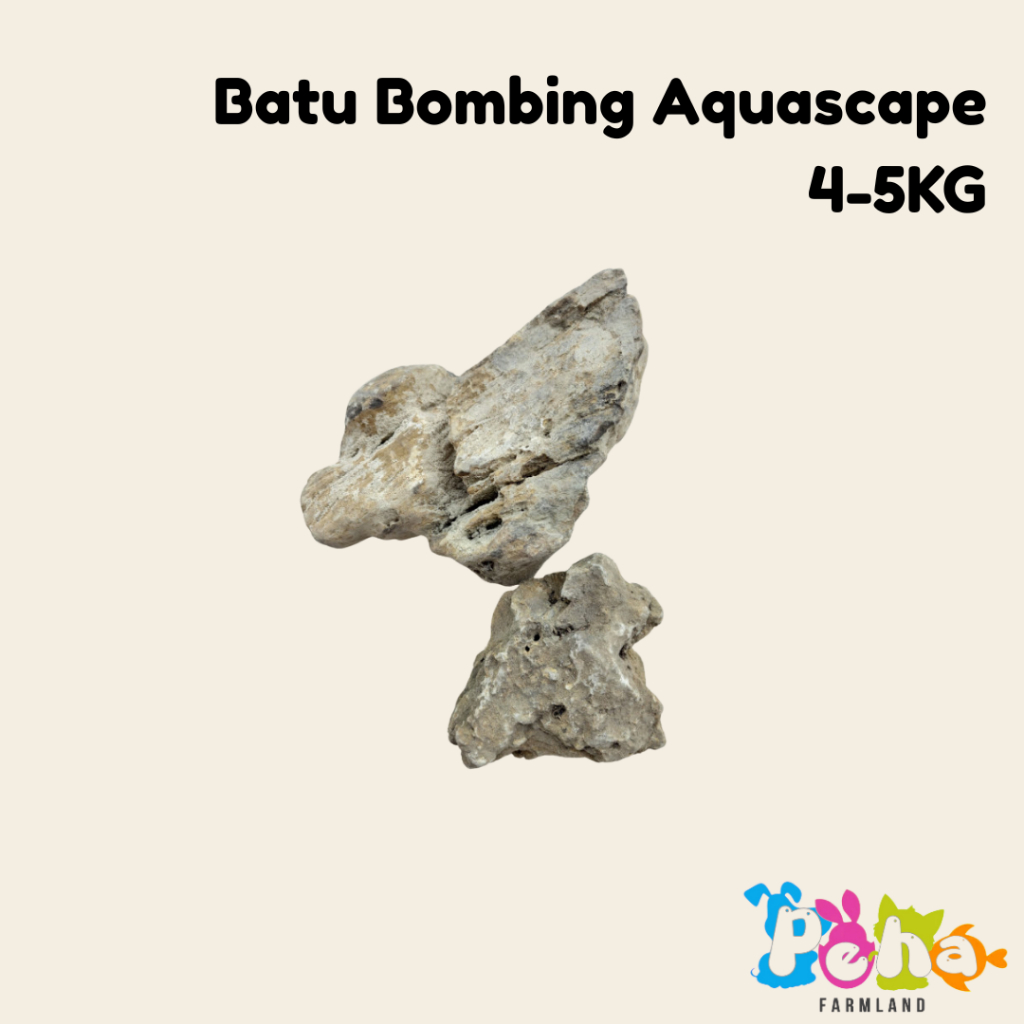 Batu Bombing Aquascape  4-5KG
