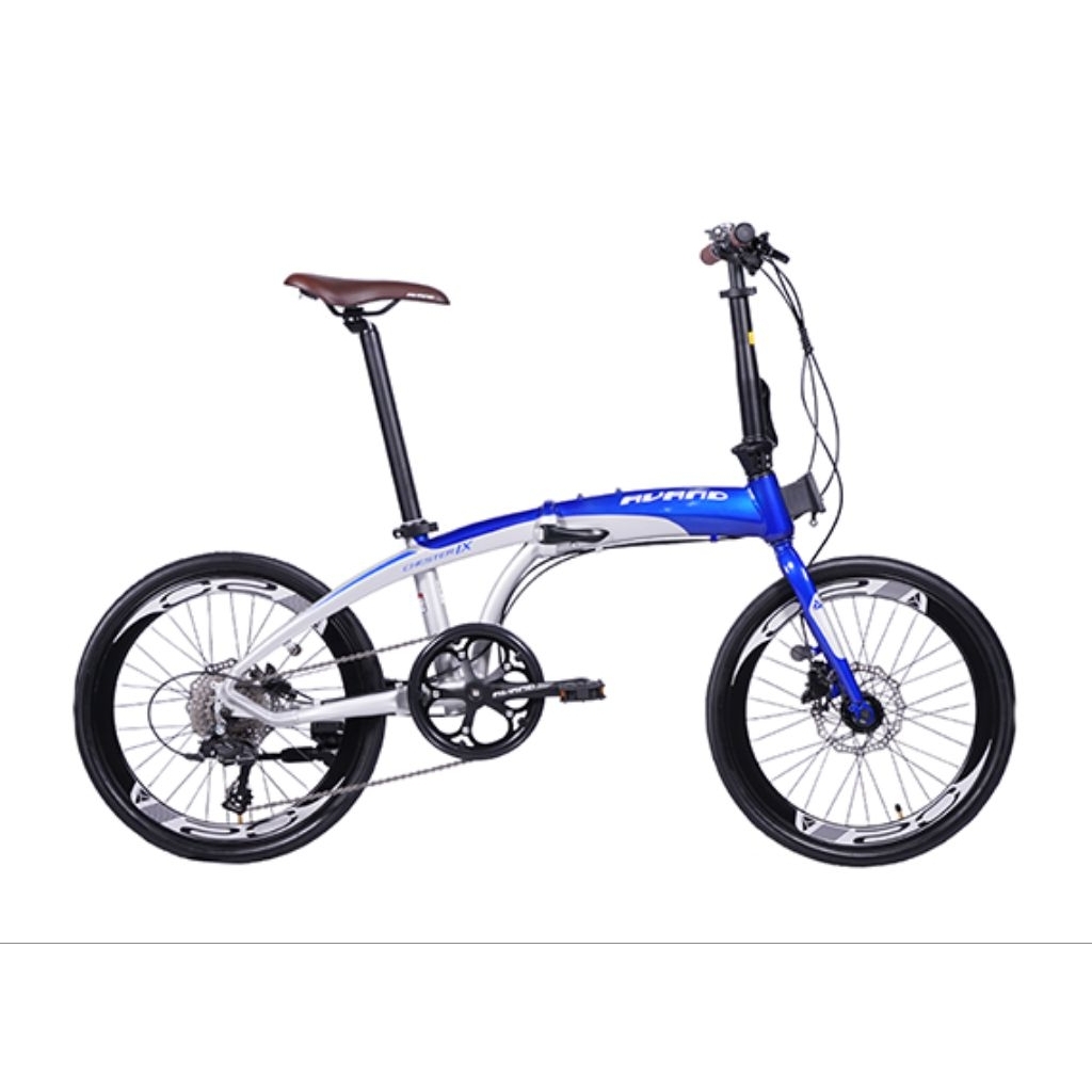 Sepeda Lipat 20 Inch Avand Chester IX Alloy Hydraulic 9speed