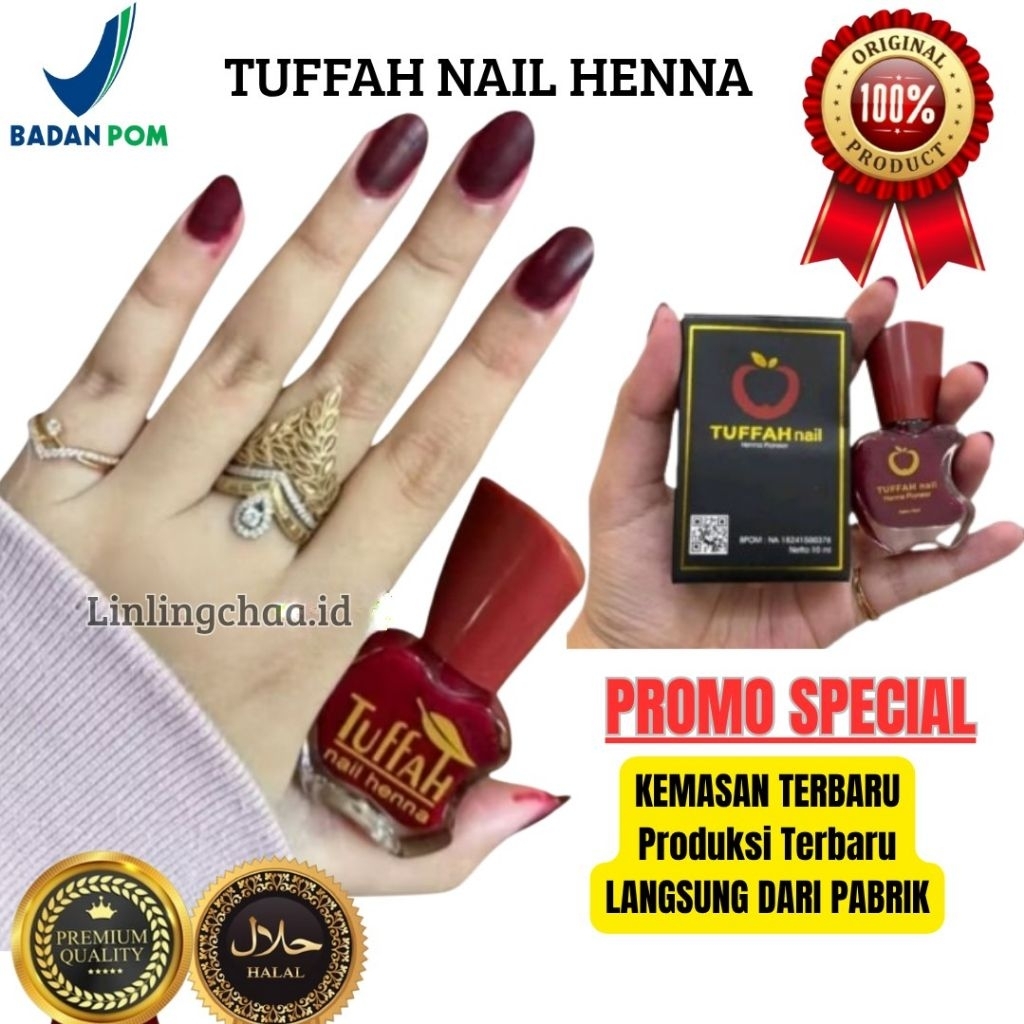 TUFFAH NAIL HENNA KUTEK TUFFAH / Henna halal