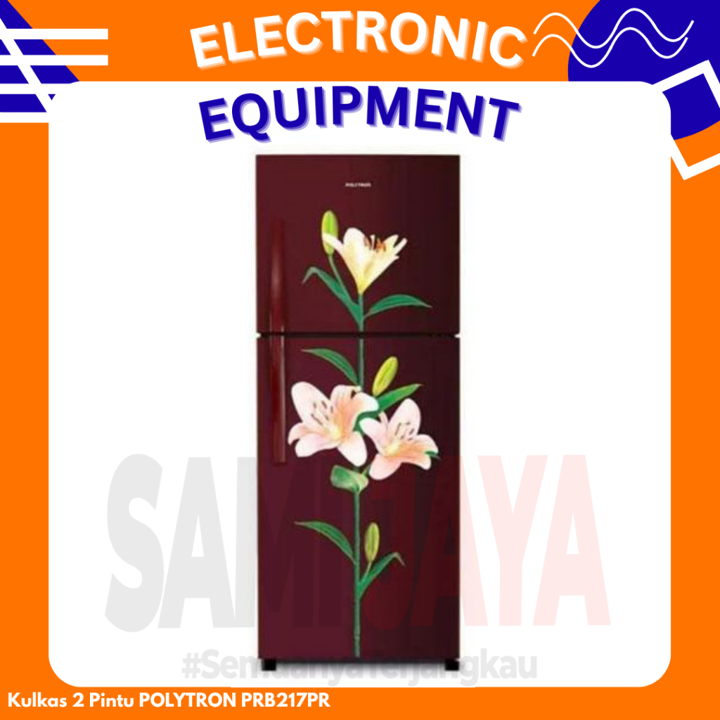 Kulkas 2 Pintu POLYTRON PRB217PR