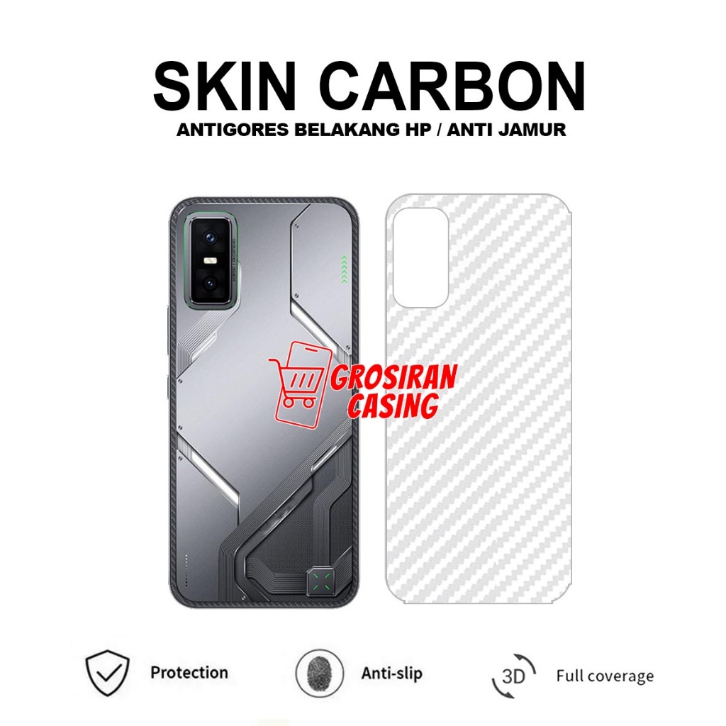 Infinix GT 30 Infinix GT 20 Pro Infinix GT 10 Pro Skin Carbon 3D Antigores Belakang Skin Carbon Infi