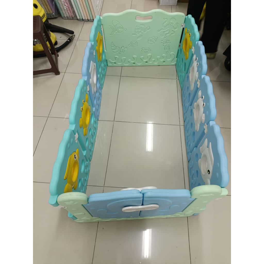 PRELOVED JABODETABEK ONLY - Labeille Baby Fence Ocean Playpen