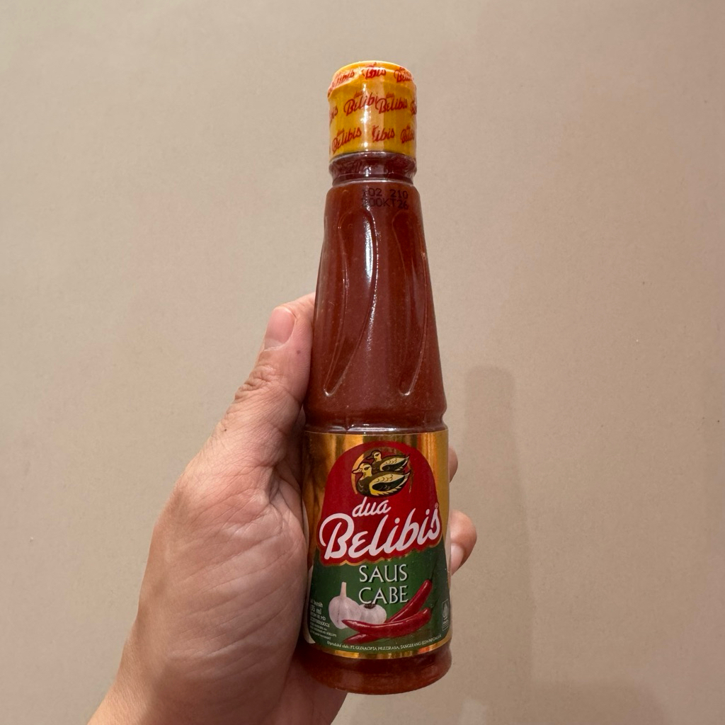 dua belibis saos sambal. saos sambal dua belibis 135ml