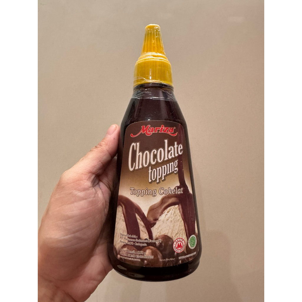 mariza topping chocolate / mariza topping ice crema rasa chocolate