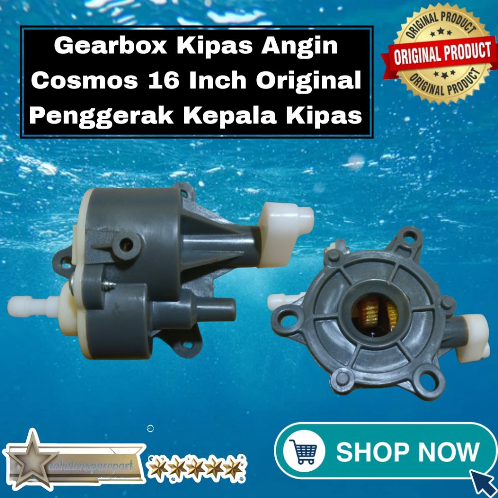 Gearbox Kipas Angin Cosmos 16 Inch Original – Penggerak Kepala Kipas