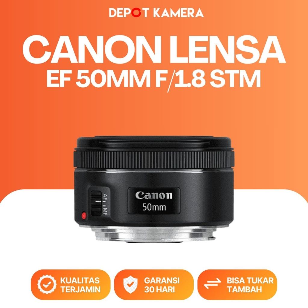 ( DEPOT KAMERA ) SECOND - CANON EF 50MM F/1.8 STM