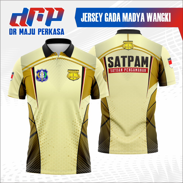 DRMP JERSEY GADA MADYA KERAH WANGKI / JERSEY GADA MADYA POLO / JERSEY KERAH WANGKI FULL PRINTING