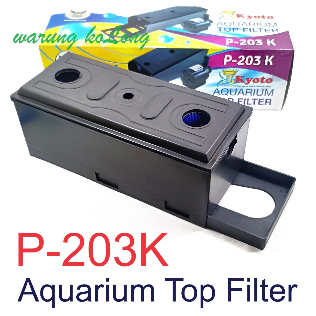 Aquarium top filter 3 in 1 Sakkai Pro Kyoto P-203K SPA SPA-380  box saringan atas akuarium pompa air