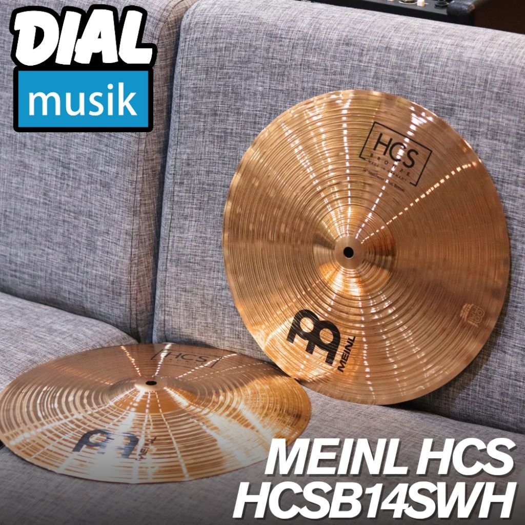 Meinl HCSB14SWH Hi Hat 14 Inch - Cymbal Drum Meinl HCS B14SWH