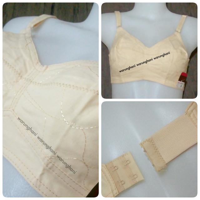 Bra Wanita BH Katun Tanpa Busa Tanpa Kawat Bra Bidadari