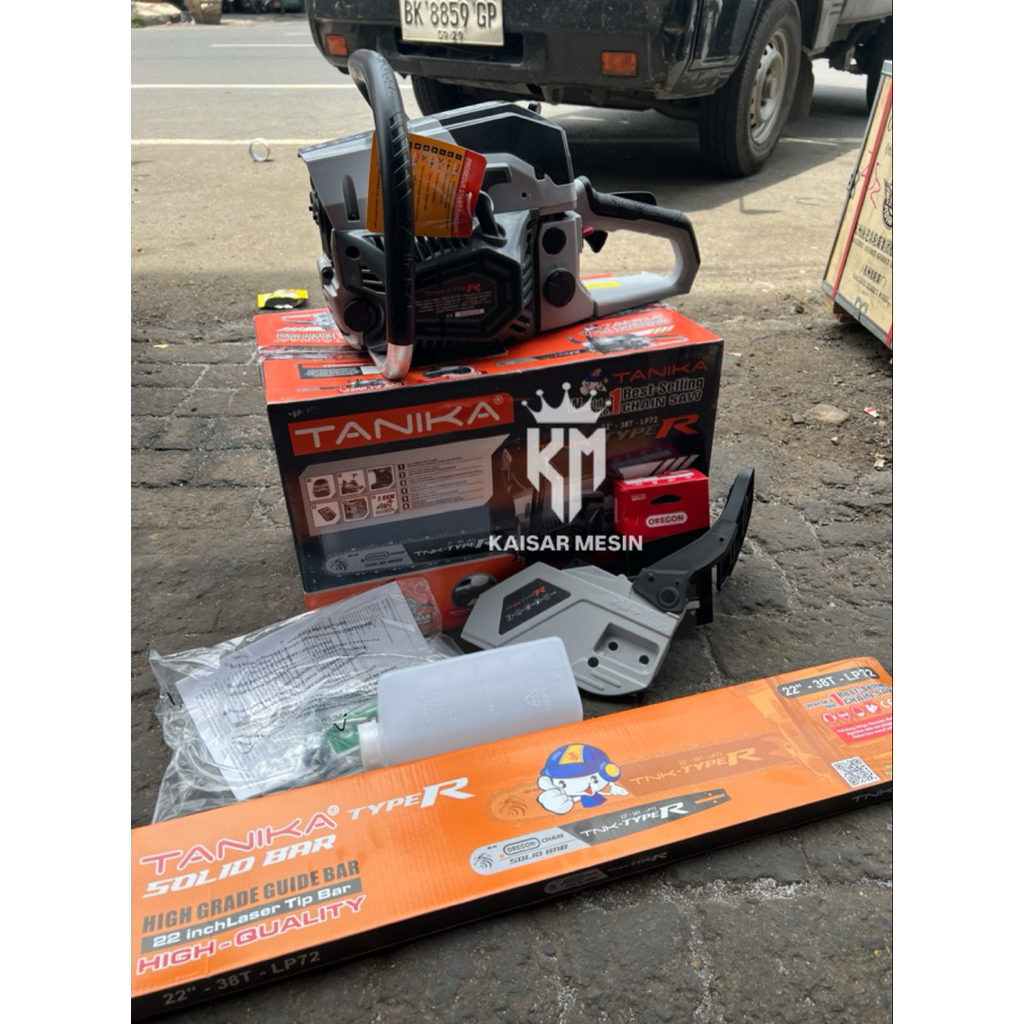 TANIKA Chainsaw Type R Bar 22" Gergaji Mesin Tanika Type R Bar Bar 22 Inch Sinso Senso Tanika R 22 2