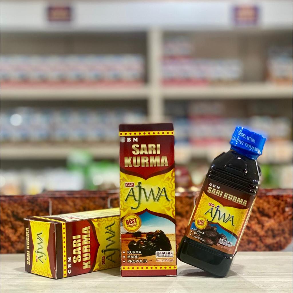 SARI KURMA CAP AJWA CBM Sari Kurma Ajwa 350 Gr - Original