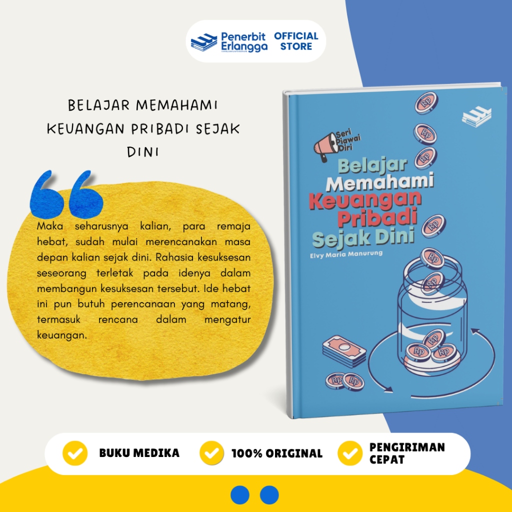 [Erlangga] Buku Referensi Umum: Belajar Mengelola Keuangan Pribadi Sejak Dini