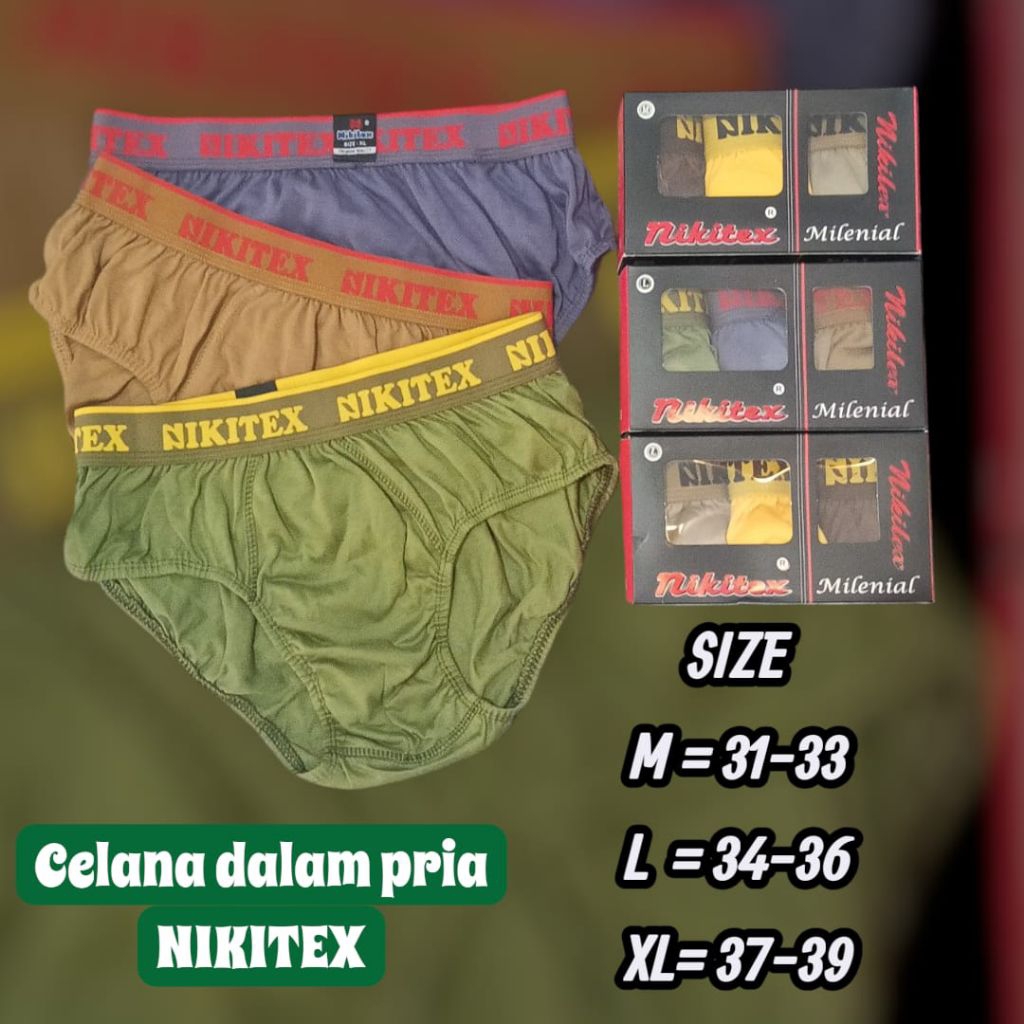 Celana dalam nikitex milenial
