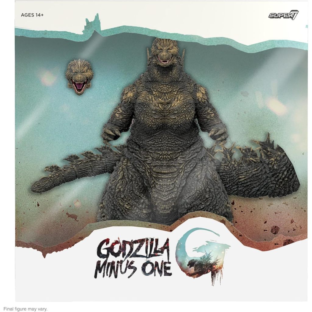 Super7 ULTIMATES Toho Godzilla Minus One Figure - 8" Toho Godzilla Action Figure Kaiju - Classic