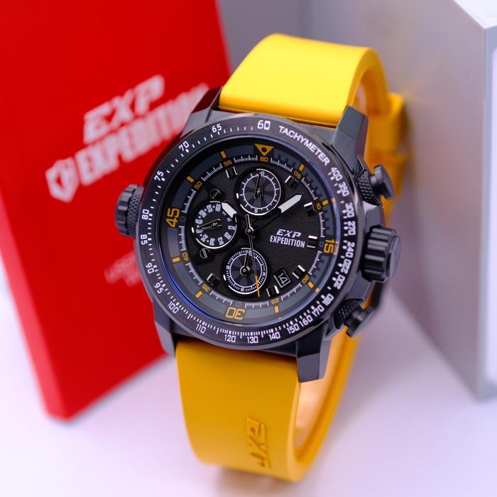 Jam Tangan Pria Expedition E6355 / EXP 6335 Original – Rubber Free Emblem Skytrooper Original  Garan