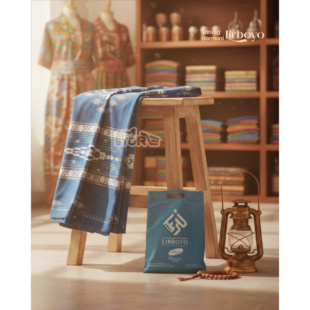 SARUNG HARMONI BIRU LIRBOYO | PROMO HARI SANTRI