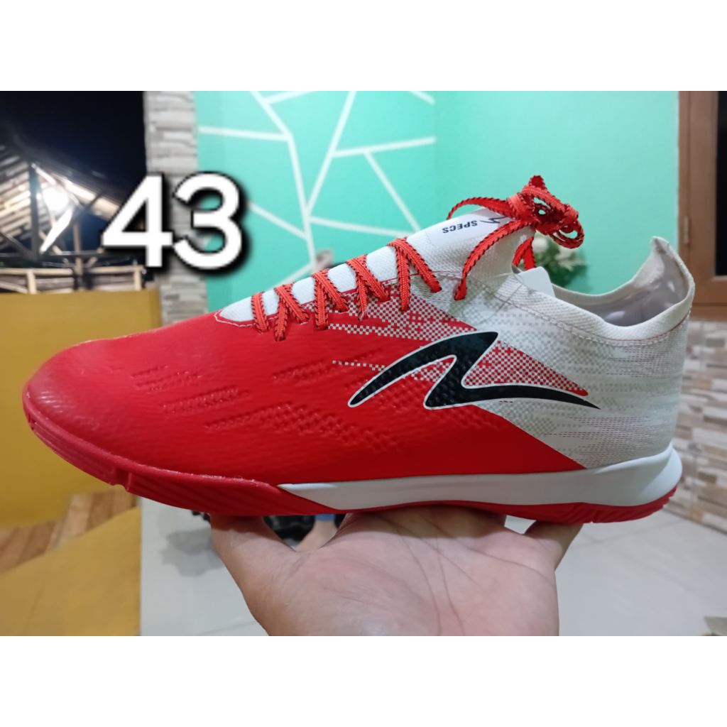 sepatu futsal specs alpha elite garuda attack size 43