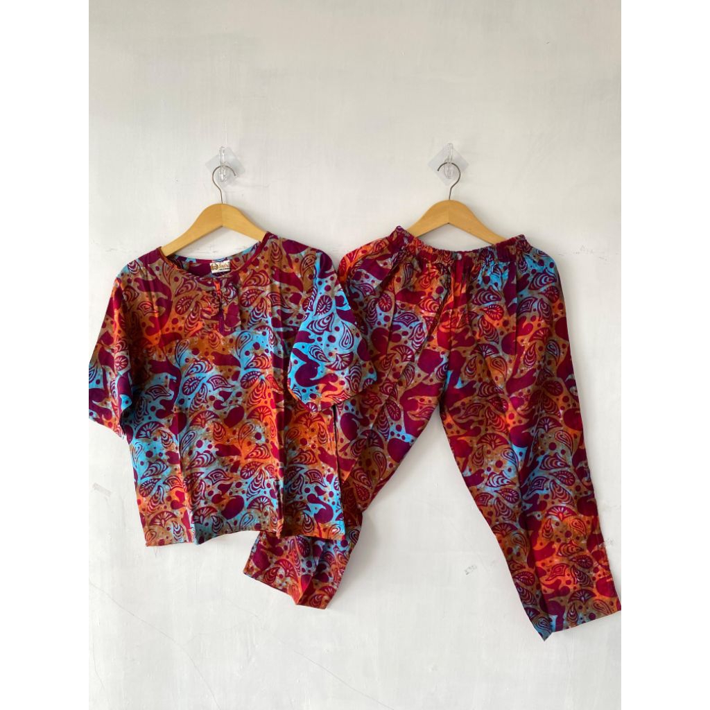 Batik Indra ~ Setelan Indra ABG Tangan 3/4 by Batik Indra