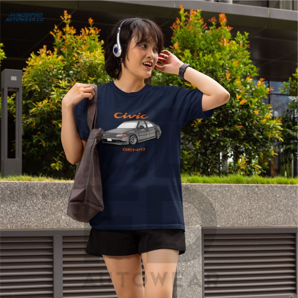 kaos civic genio modified autowear premium kaos civic mugen power tshirt premium honda genio