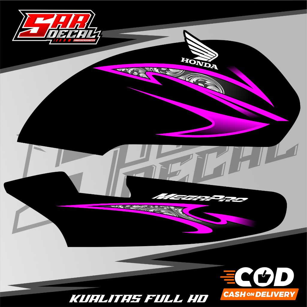 striping mp hiu les Megapro hiu striping Megapro herex MP hiu Megapro custom variasi mp hiu kates 1