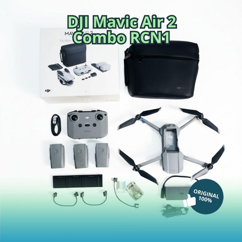 DJI Mavic Air 2 Fly More Combo (Drone Second Kamera 4K)