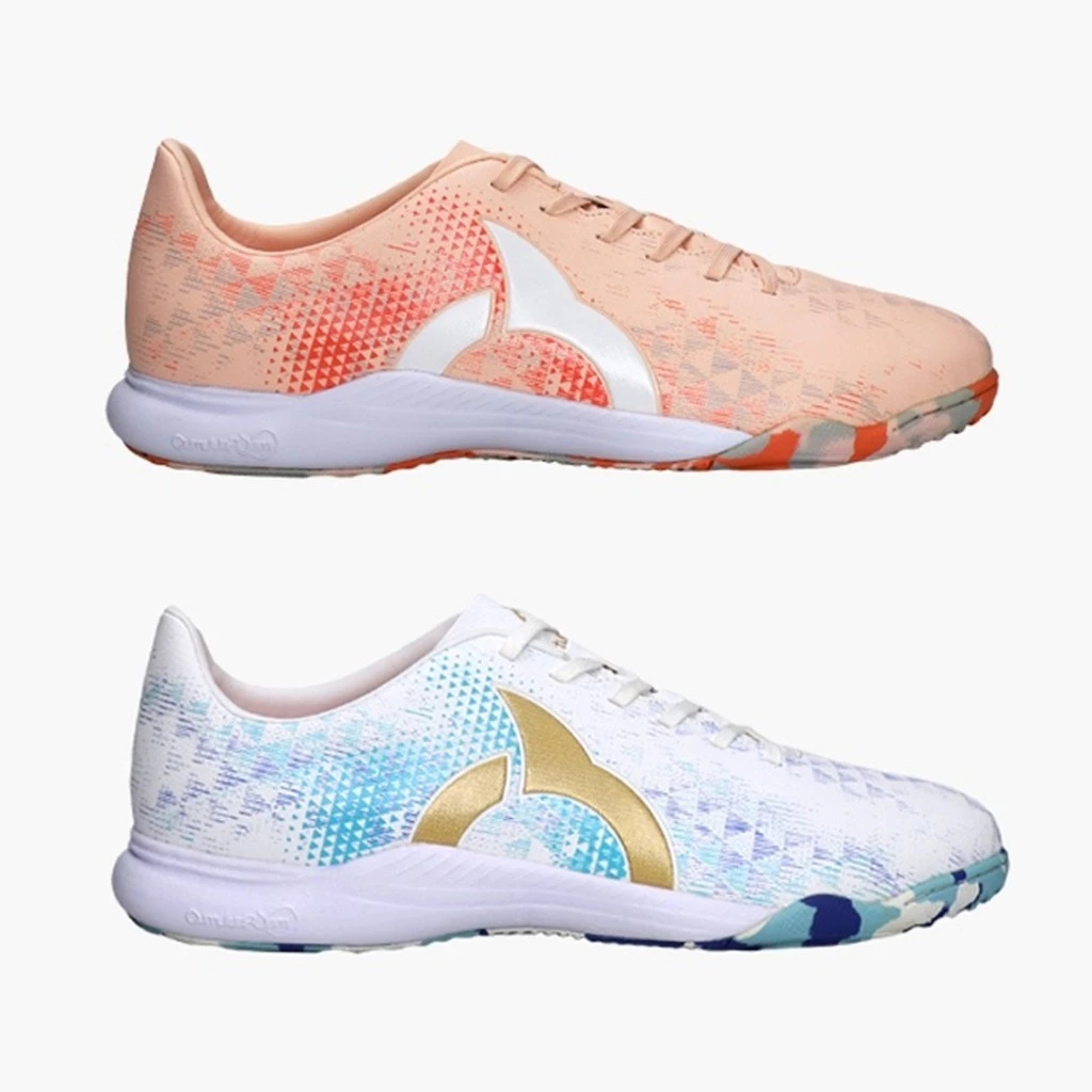 SEPATU FUTSAL ORTUS CATALYST TRIDENT IN - SALMON WHITE ORIGINAL 100%