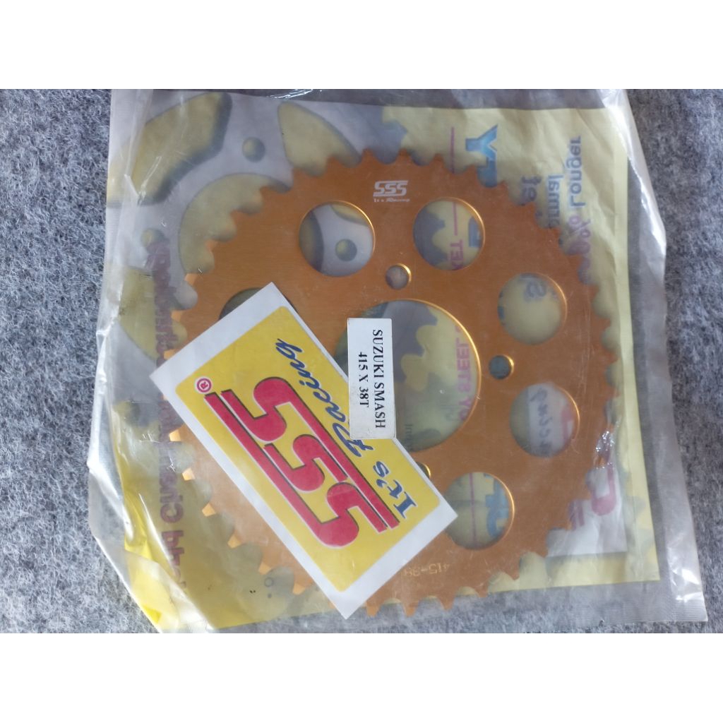 Gir SSS Smash 415 38 Gear belakang Original SSS Racing