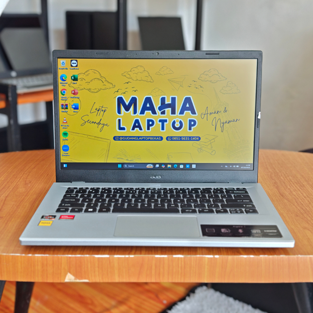 Acer Aspire 3 A314-23M Ryzen 5-7520U RAM 8GB SSD NVMe 512GB