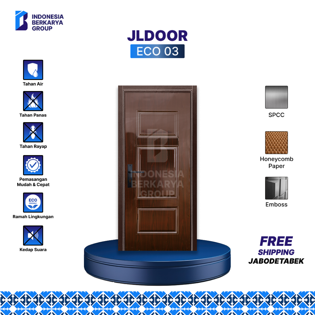 Pintu Baja JL DOOR ALESSA ECO 03