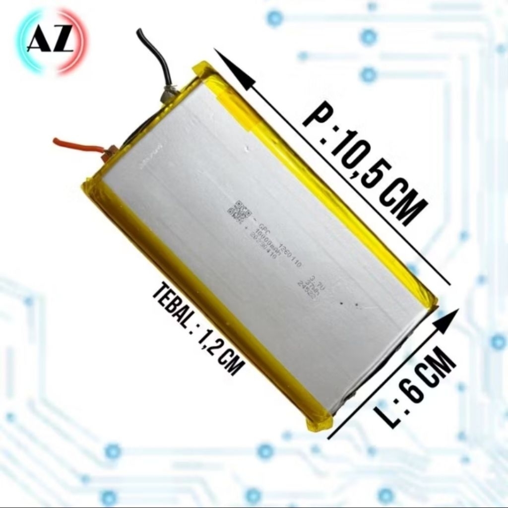 BATERAI POLYMAIRE 10.000 MAH X2 20.000 MAH