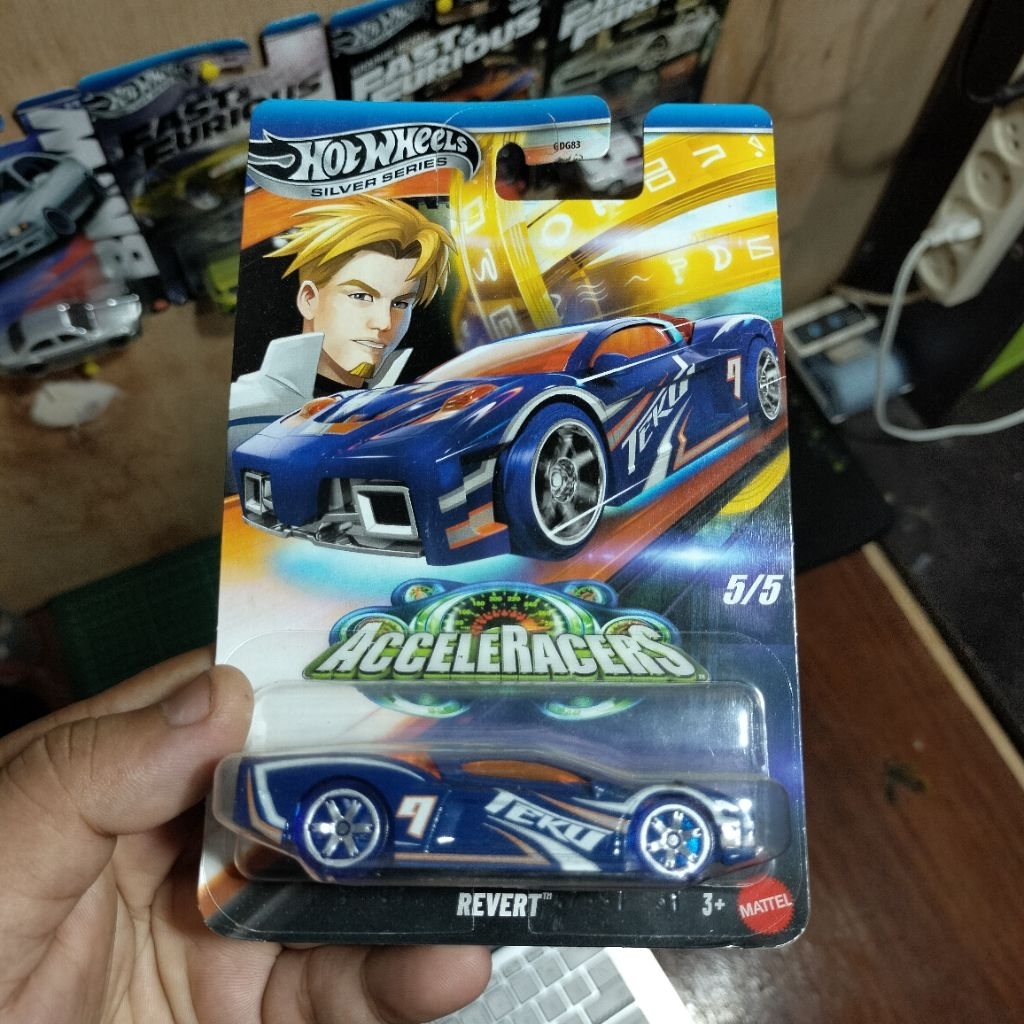 Hot Wheels Revert Hotwheels Revert Reverb Acceleracers Silver Series Base Besi Body Besi